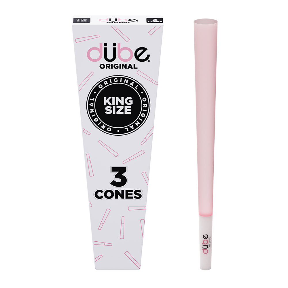 Original Pink Pre Roll Cone King - 3 Cones