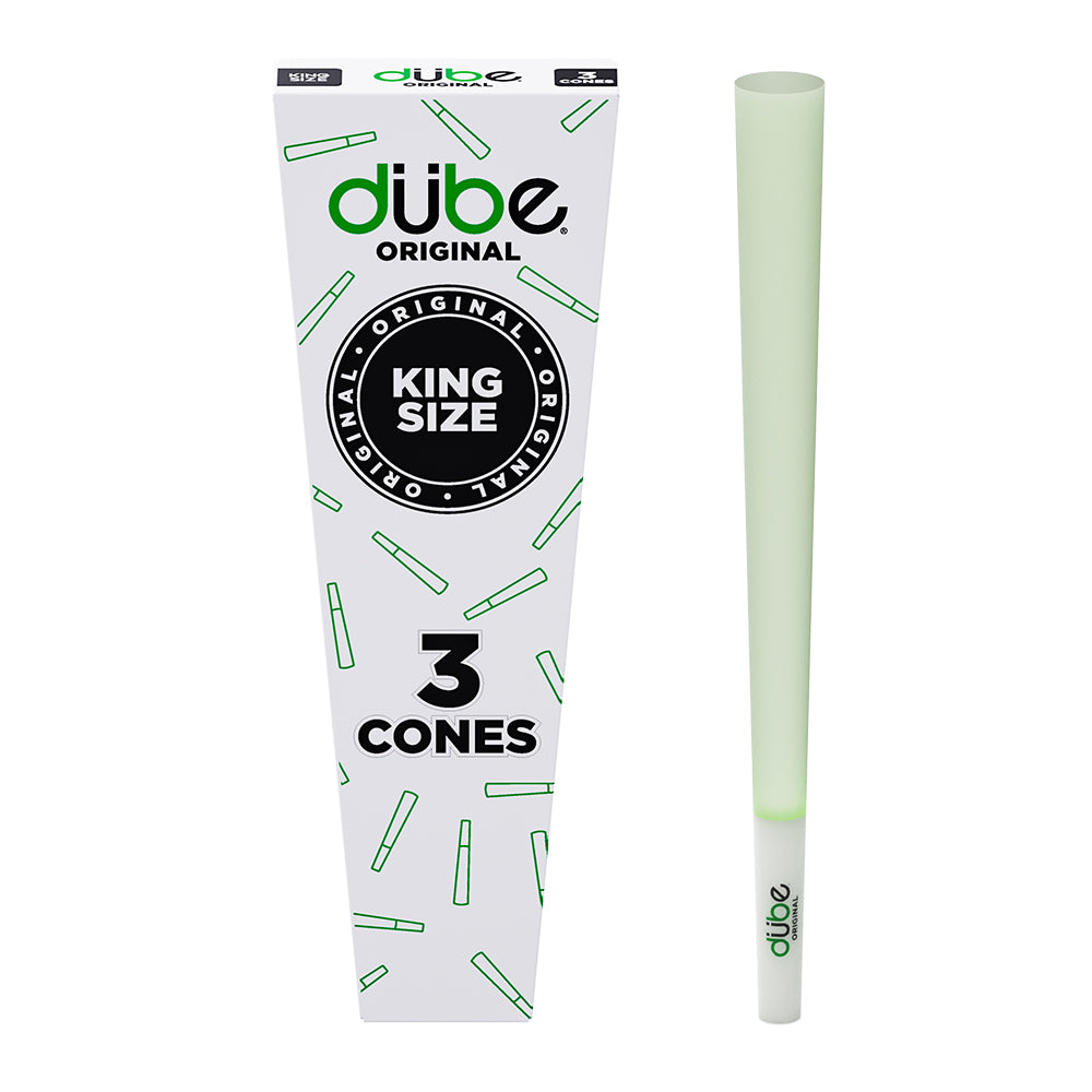 Original Green Pre Roll Cones King - 3 Cones