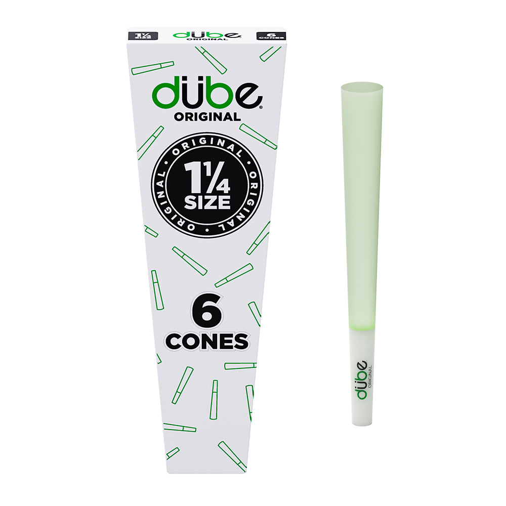 Original Green Pre Roll Cones 1 1/4 - 6 Cones