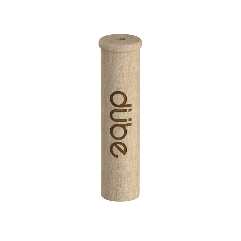 wood filter tip for joint smoking