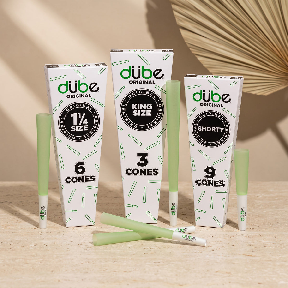 Original Green Pre Roll Cones