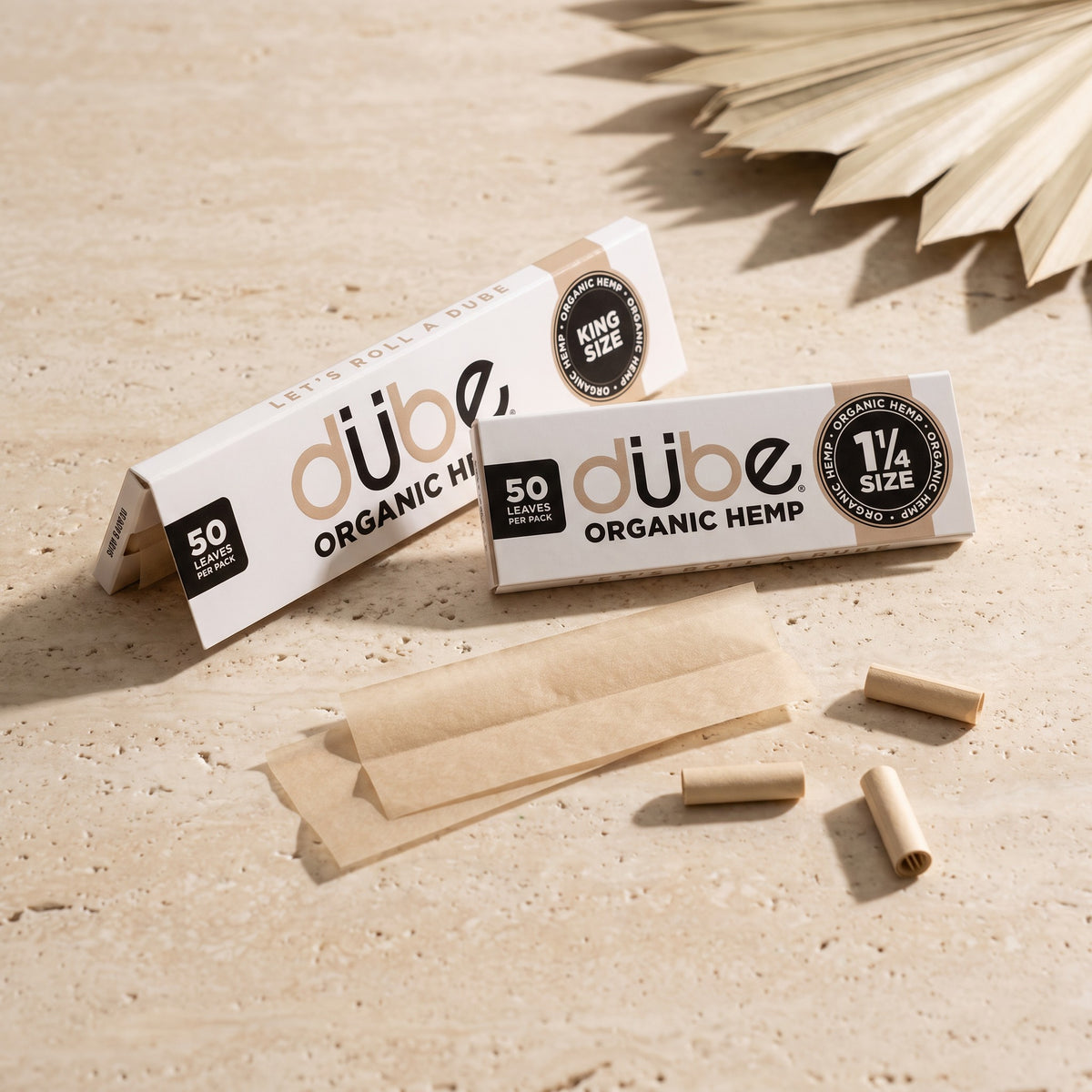 Organic Hemp Rolling Papers 50 Leaves